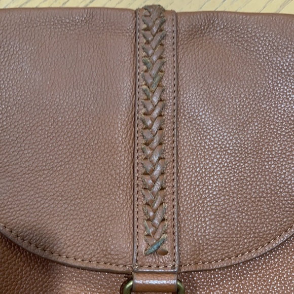Lucky Brand Ali Flap Crossbody Leather Bag - Picture 3 of 11